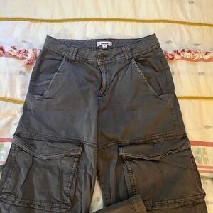 Gray Cargo Pants